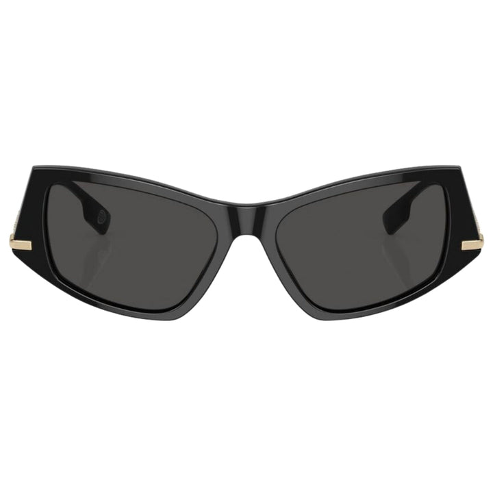 Burberry Dark Grey Lens Black Sunglasses One Size
