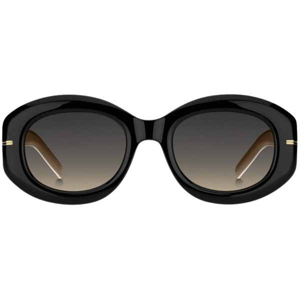Hugo Boss Grey Brown DS Lens Black Beige Sunglasses One Size