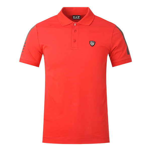 Ea7 Mens Polo Shirt 3Hpf78 Pjp6Z 1451 Red