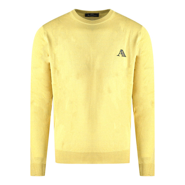 Aquascutum 59820 01 Yellow Jumper - Style Centre Wholesale