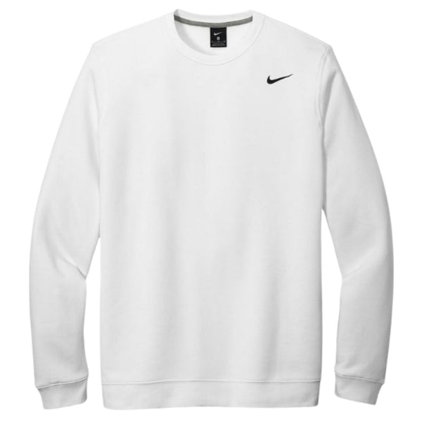 Nike Logo Crewneck White Sweater XS