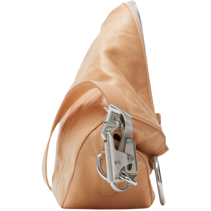 BURBERRY 8082395 Burberry small knight leather shoulder bag PEACH (Light Brown) BAG WOMENS One Size