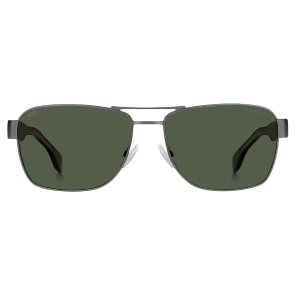 Hugo Boss Boss 1441 S 0086 Uc Matte Dark Ruthenium Dark Havana Sunglasses