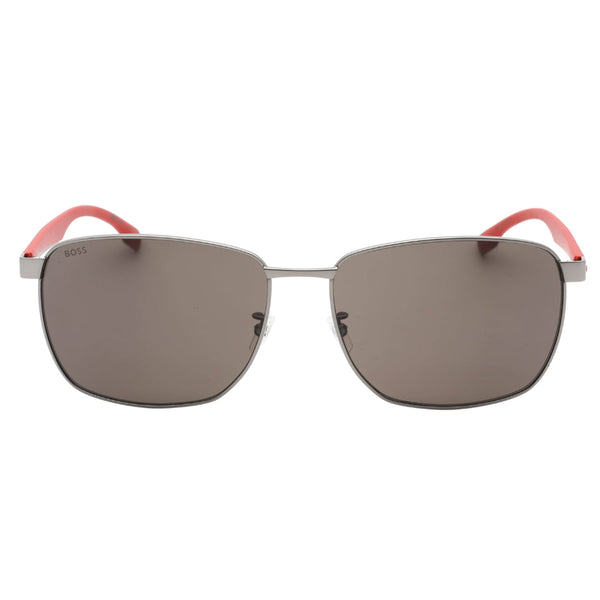 Hugo Boss BOSS 1469/F/SK 0R80 IR Matte Ruthenium/Grey Sunglasses One Size