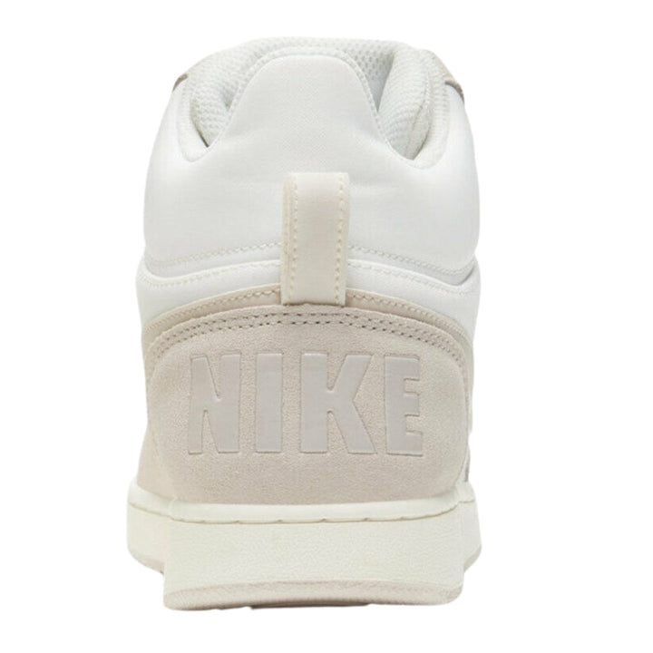 NIKE 844907 101 Nike Court Borough Mid Prem  WHITE/BEIGE TRAINER WOMEN UK 3