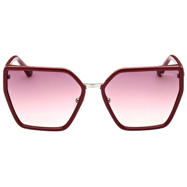 Guess Gu7871 69Z Shiny Bordeaux Gradient Sunglasses