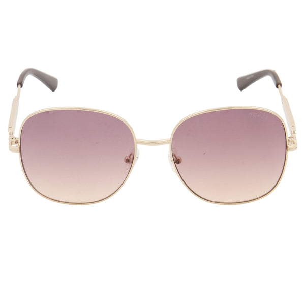 Guess Gf6190 32T Gold Gradient Bordeaux Sunglasses