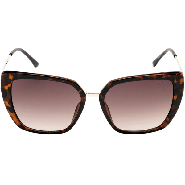 Guess Gf6199 52F Dark Havana Gradient Brown Sunglasses