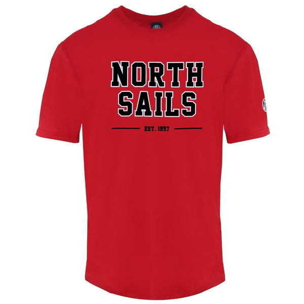 North Sails Est 1957 Red T Shirt