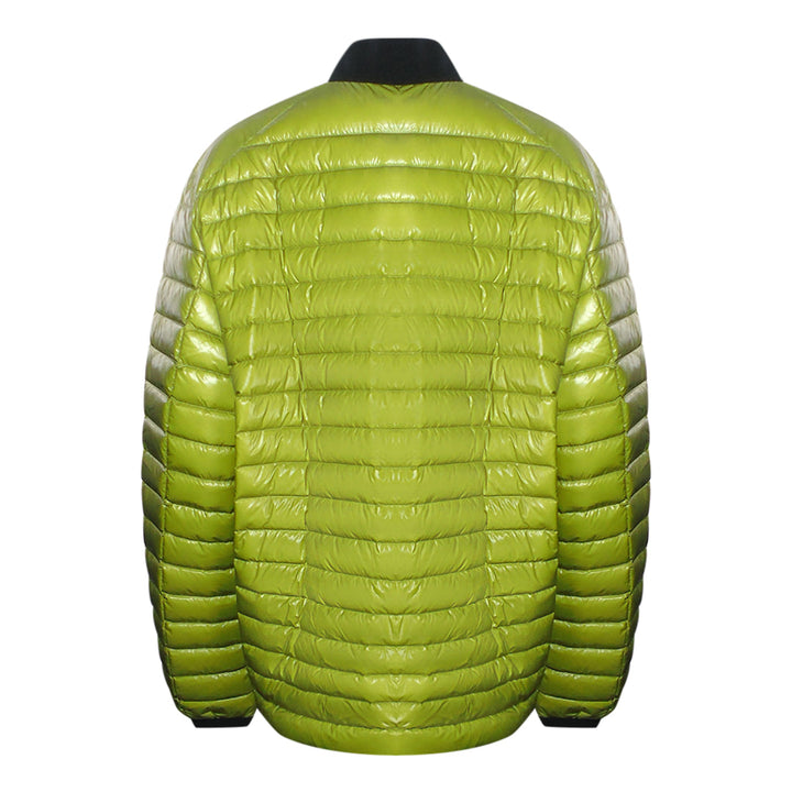 Belstaff Airframe Neon Yellow Shiny Down Filled Jacket XXL