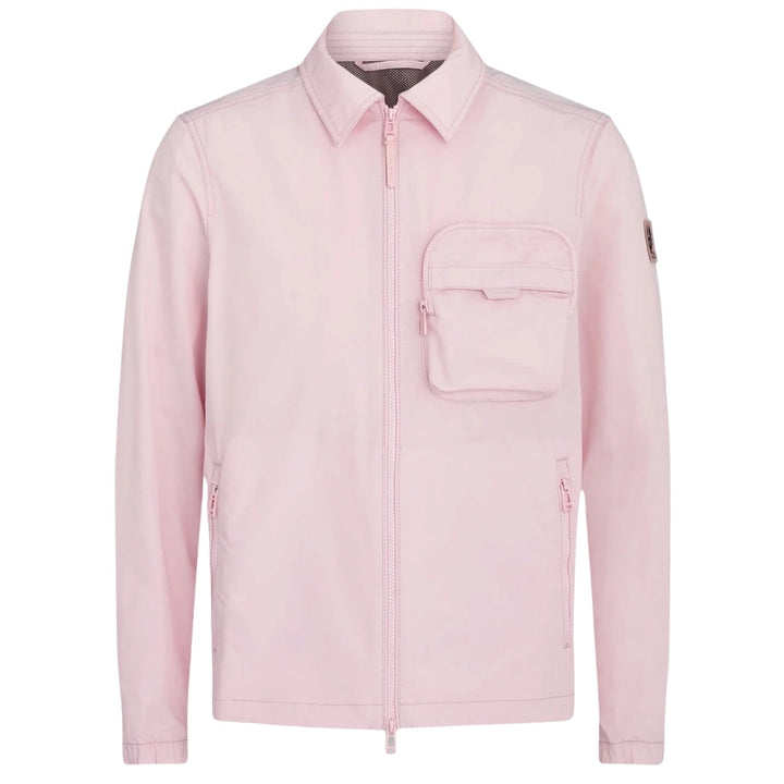 Belstaff Chalk Pink Board Overshirt Jacket M