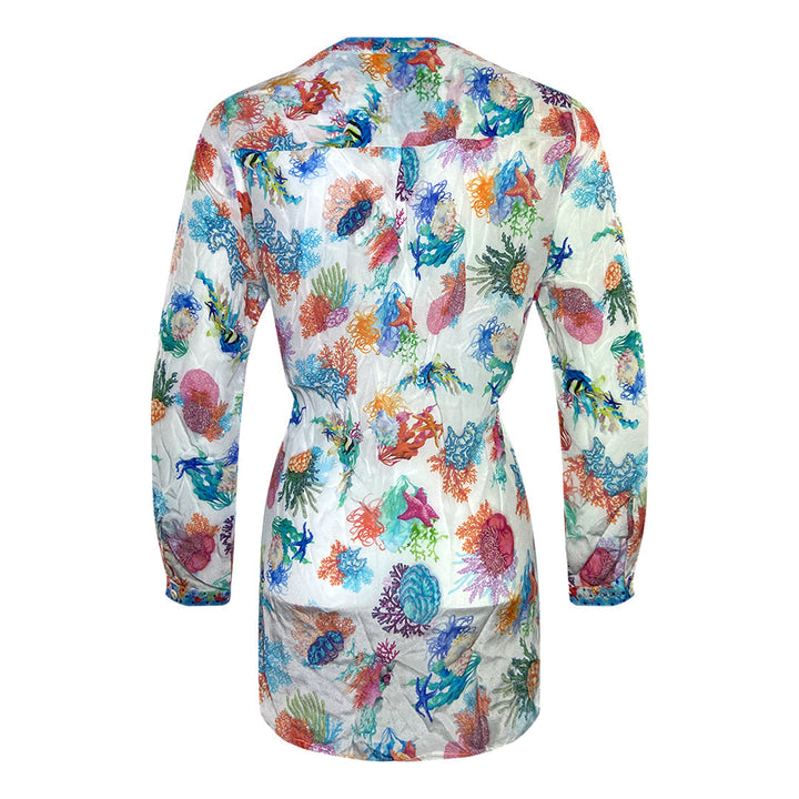 Inoa Bonaire Reef 1202116 White Milano Top UK 10