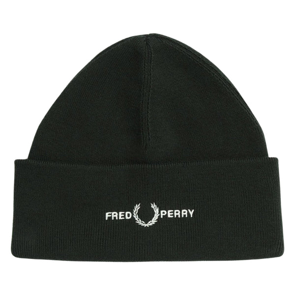 Fred Perry Unisex C4114 Q20 Hat Dark Green