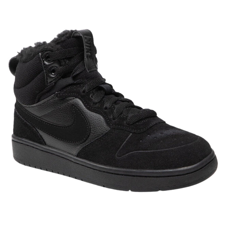 Nike Cq4023 001 001 Black Trainer Court Borough Mid 2 Boot Bg UK 4