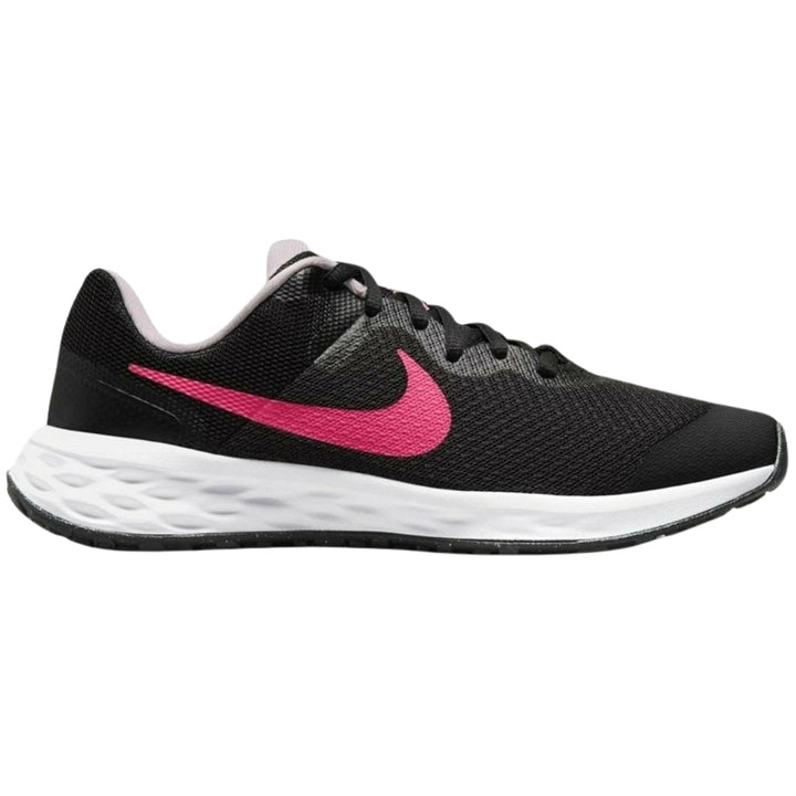 Nike  Dd1096 007 007 Black/Pink Trainer Nike Revolution 6 Nn  (Gs) UK 3
