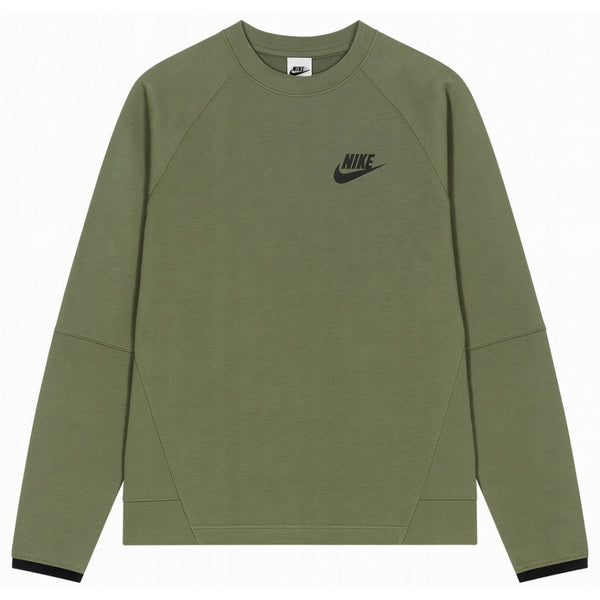 Nike Dd5257 222 Khaki Green Crewneck Jumper Mens XS