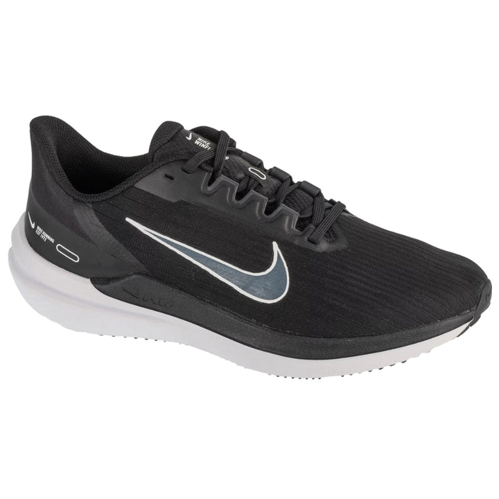 NIKE DD6203 001 Nike Air Windflo 9 BLACK/WHITE/GREY TRAINER MENS UK 6.5