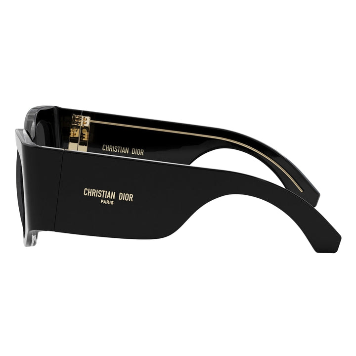 DIOR DIORNUIT S1I 10A0 S1I BLACK FRAME, SMOKE LENSE SUNGLASSES WOMENS One Size
