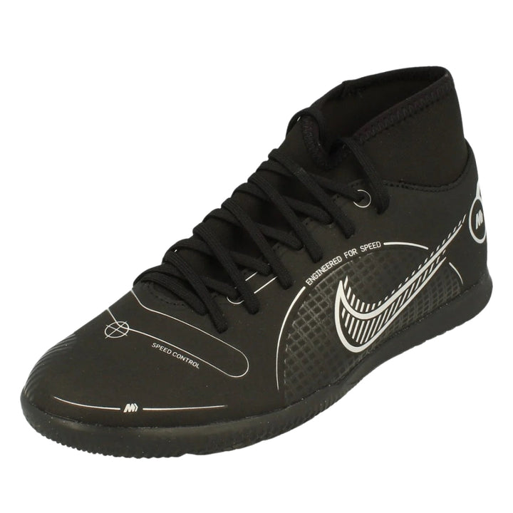 Nike Dj2907 007 Black Silver Football Shoe Mens - Style Centre Wholesale