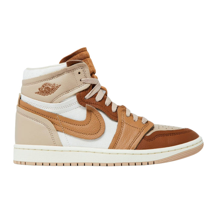 Nike Fb9891 200 200 Brown/White Trainer Womens Air Jordan 1 Mm High UK 4
