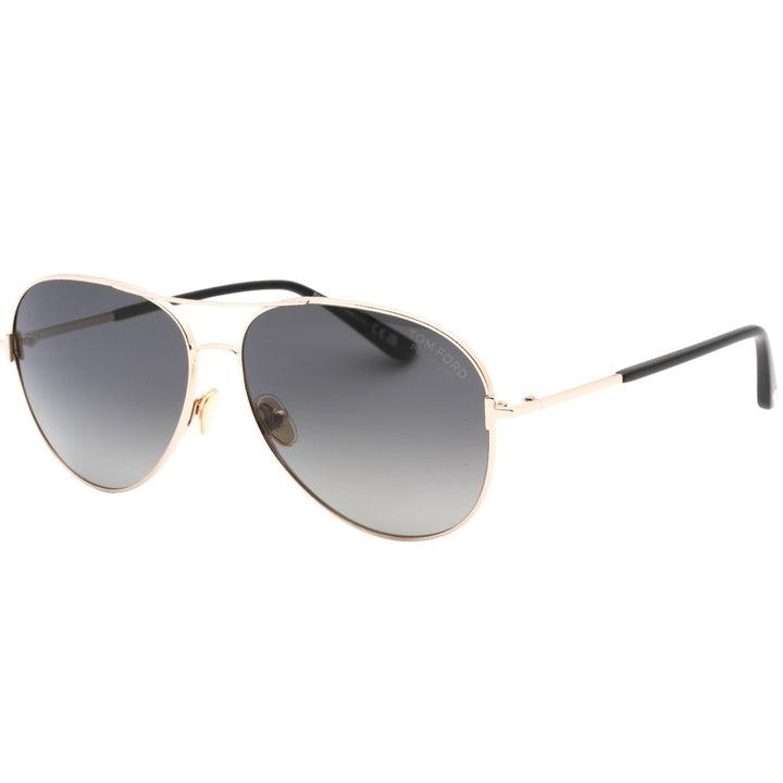 Tom Ford FT0823 28D Clark Rose Gold Sunglasses 61/14/140