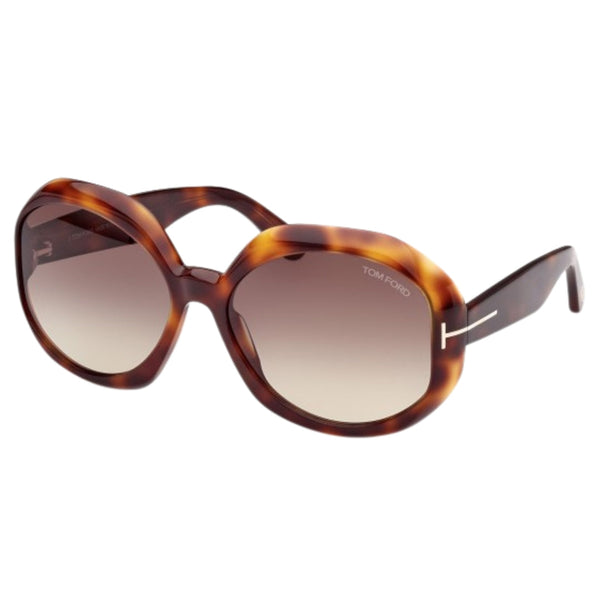 Tom Ford FT1010 52B Annabelle Dark Havana Sunglasses 62/16/135