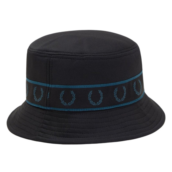 Fred Perry HW5655 T70 Black Bucket Hat Mens S
