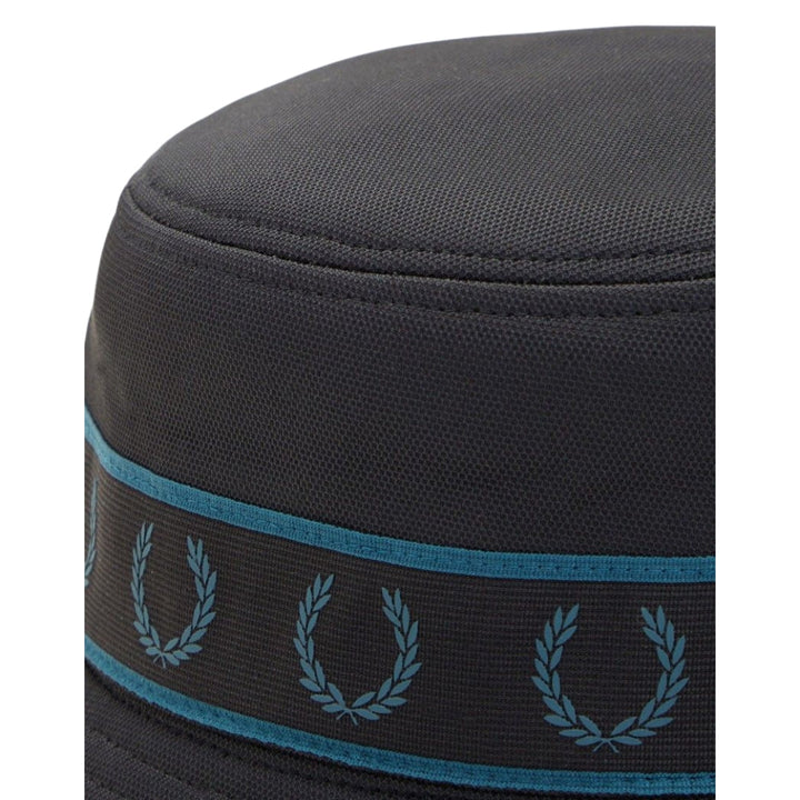 Fred Perry HW5655 T70 Black Bucket Hat Mens S