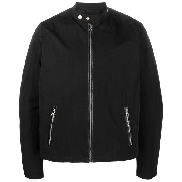 Diesel Plain Black Thin Jacket S