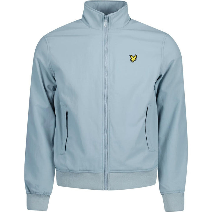 Lyle & Scott Fleece Lined Funnel Neck Away Blue Jacket M