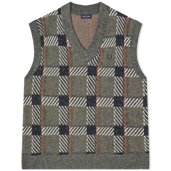 Fred Perry K6530 638 Field Green Tank  Mens M