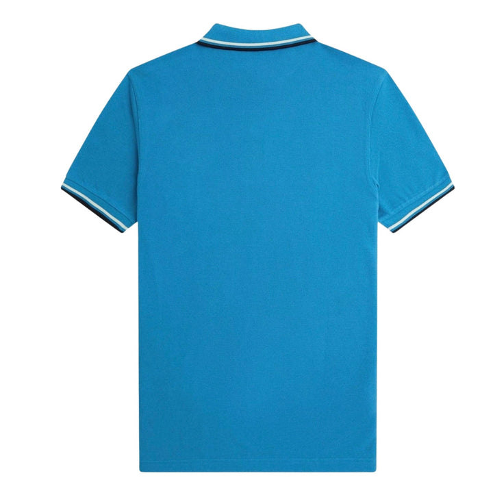 Fred Perry M3600 S10 Cyber Blue  Polo Shirt  Mens XS