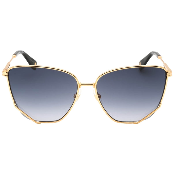 Marc Jacobs Dark Grey Sf Lens Yellow Gold Sunglasses One Size