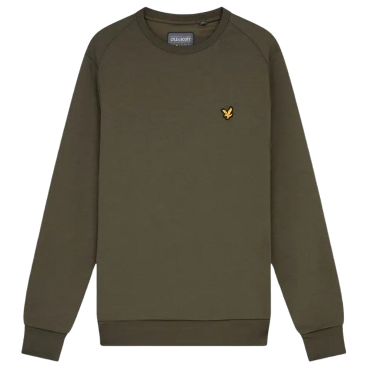 Lyle & Scott Plain Cactus Green Sweatshirt XS