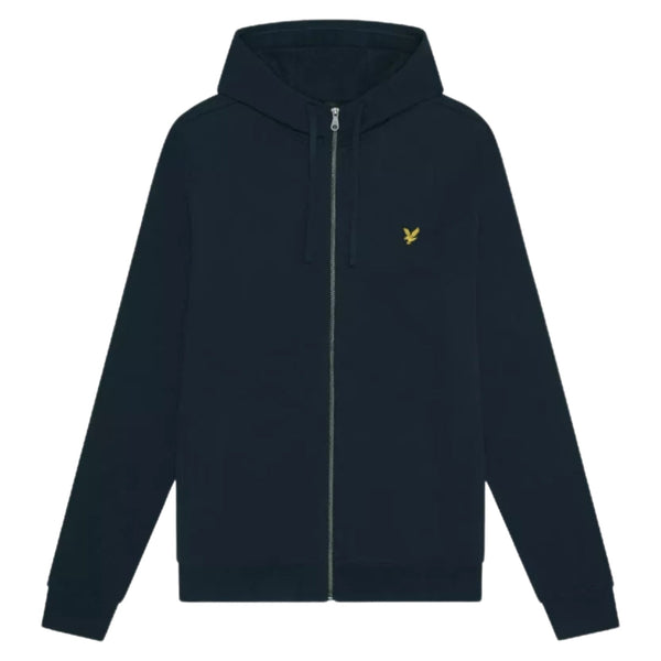 Lyle & Scott Hybrid Zip-Up Jet Dark Navy Hoodie S