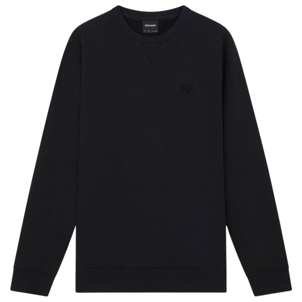 Lyle & Scott Tonal Eagle Logo Dark Navy Blue Pull-over Sweatshirt