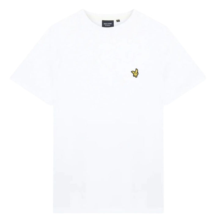 Lyle & Scott Slub Plain White T-Shirt