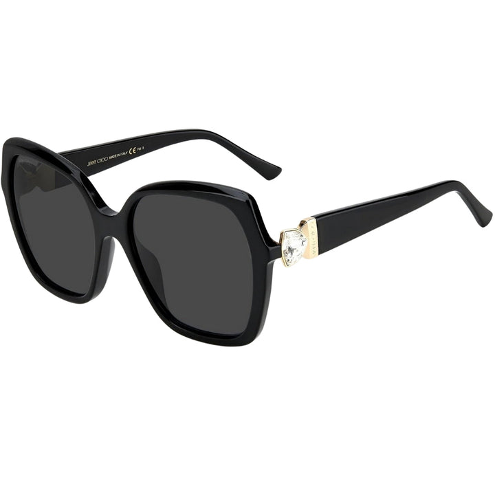 Jimmy Choo Manon/G/S 807 IR Black Sunglasses 57/18/140