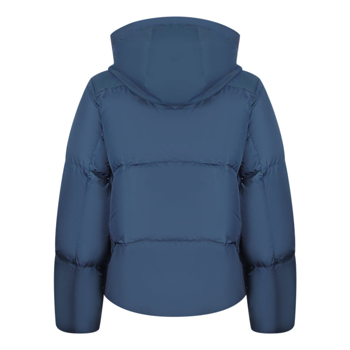 Parajumpers Nami Navy Blue Hooded Down Jacket S
