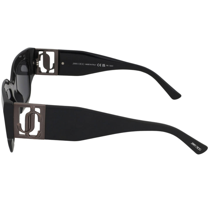 Jimmy Choo Nena 807 IR Black Sunglasses 51/21/145