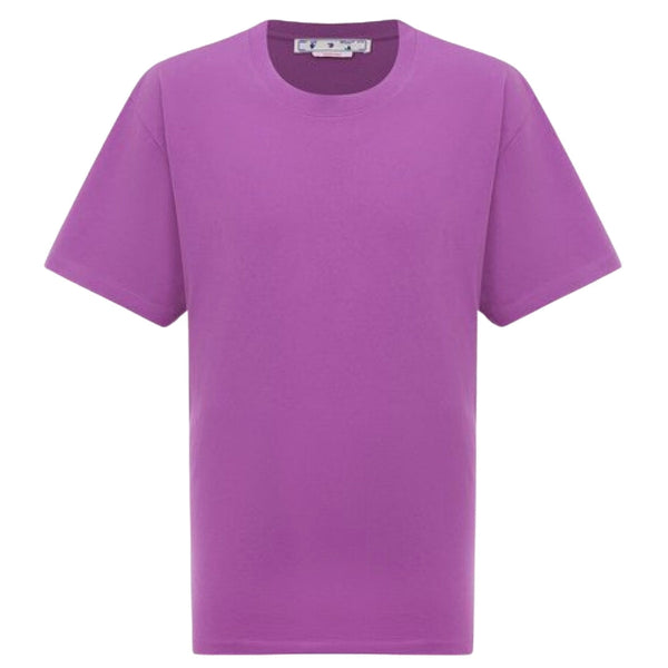 Off-White Diag Tab Oversized Fit Purple T-Shirt M