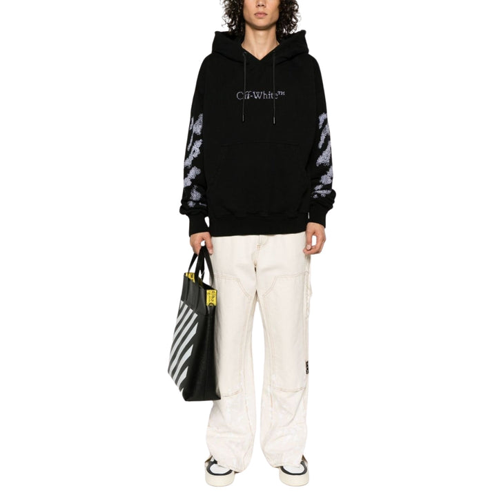 Off-White Diags Bit Book Skate Hoodie Black XS