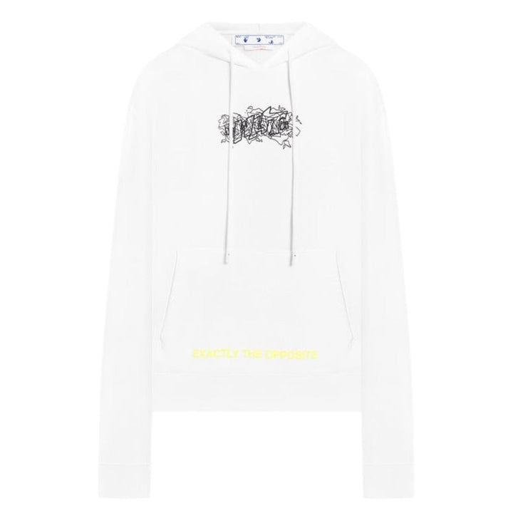Off-White Graffiti Layerz Slim Hoodie White XS