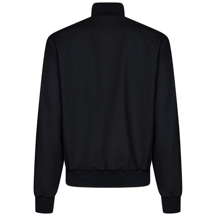 Off-White Quote Wool Slim Tracktop Black S