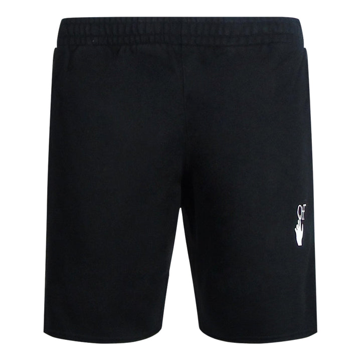 Off-White Caravaggio Arrow Black Sweat Shorts XS