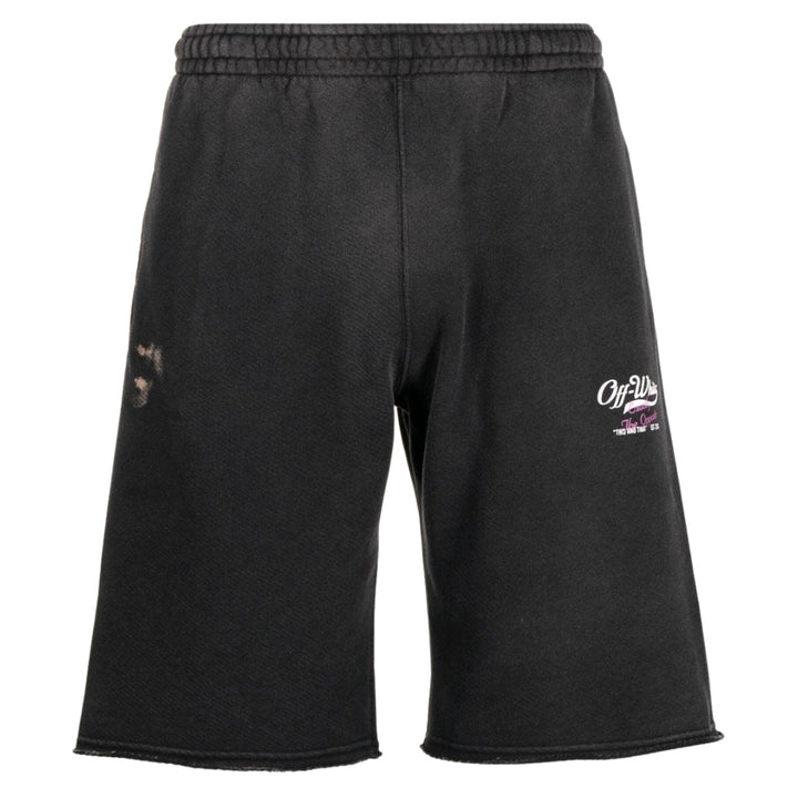 Off-White Wave Off Sweatshorts Black S