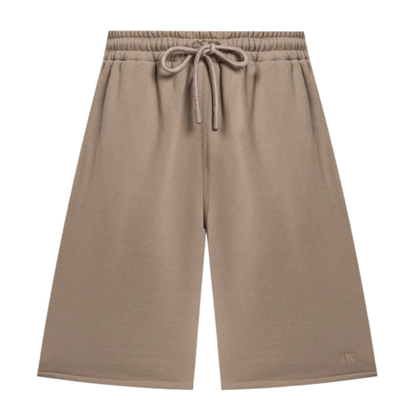 Off-White Ow Embroidered Skate Sweatshorts Beige M