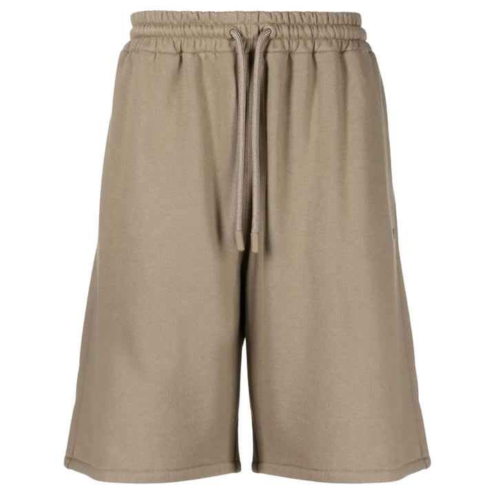 Off-White Off Stitch Skate Sweatshorts Beige S