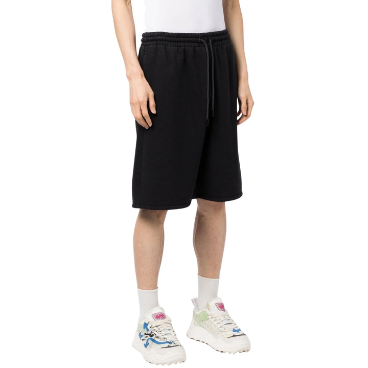 Off-White Stitch Diags Skate Sweatshorts Black S