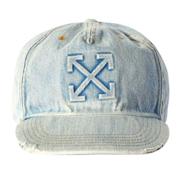 Off-White Mens Baseball Cap OMLB041S23DEN0030909 Blue